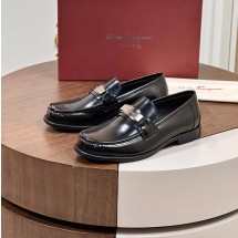 페라가모 송아지가죽 셔링 명사 토시로퍼 2컬러 028314