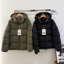 버버리 탈부착 소매 나일론 패딩 재킷 2컬러 80999421