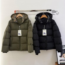 버버리 탈부착 소매 나일론 패딩 재킷 2컬러 80999421