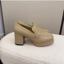 샤넬 24FW 로퍼 힐 CC로고 유광 샤이니 모카신 카프스킨 4컬러 G46066