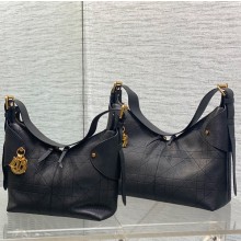 디올 보야지 백 미듐 매크로까나쥬 블랙 M2846UJVC