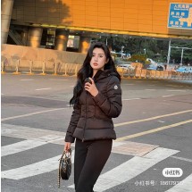 몽클레르 아보체 솔리드 후드 캐주얼숏 긴팔 다운 여성 3컬러 I20391A00075539ZD999