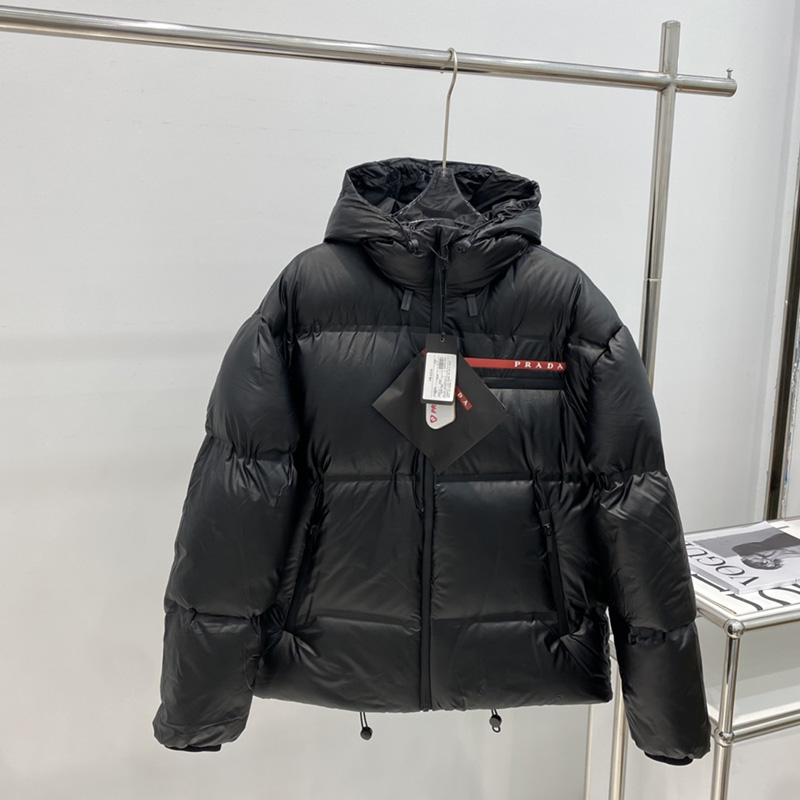 프라다 오버사이즈 테크니컬 리나일론 다운 자켓 29X956 +