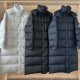 몽클레어 남성 HANOVERIAN 롱 패딩 다운 자켓 3컬러 J20911C0001853333999 +