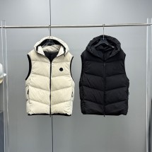 몽클레어 게르삭 대각선 퀼팅 후드 다운 조끼 2컬러 K20911A00042597YD216 +