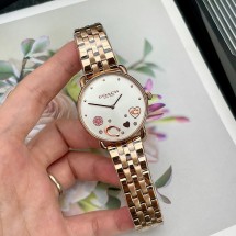 코치 워치 엘리엇 여성 핑크골드 36mm 14504285