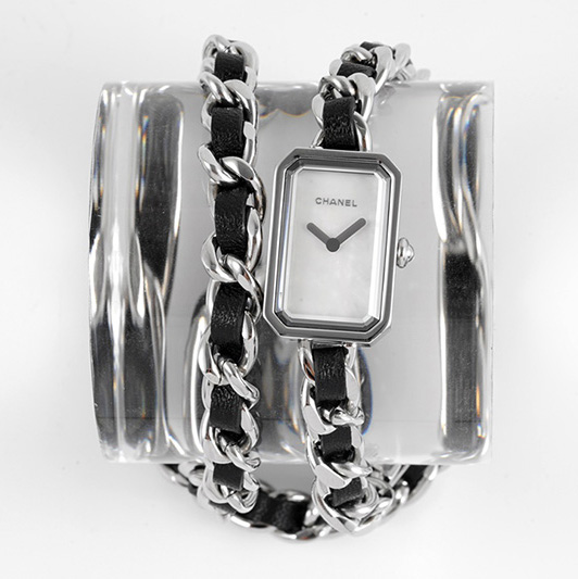 샤넬 프리미어 한정판 미러 다이얼 스틸 브레이슬릿 여성용 시계 6.2mm 4컬러 H5583
