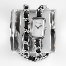 샤넬 프리미어 한정판 미러 다이얼 스틸 브레이슬릿 여성용 시계 6.2mm 4컬러 H5583