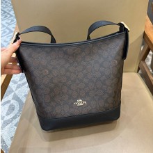 코치 시그니처 캔버스 주드 백 브라운 CBH20 IMXAQ