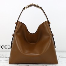 구찌 베아트릭스 미디엄 토트백 브라운 850926