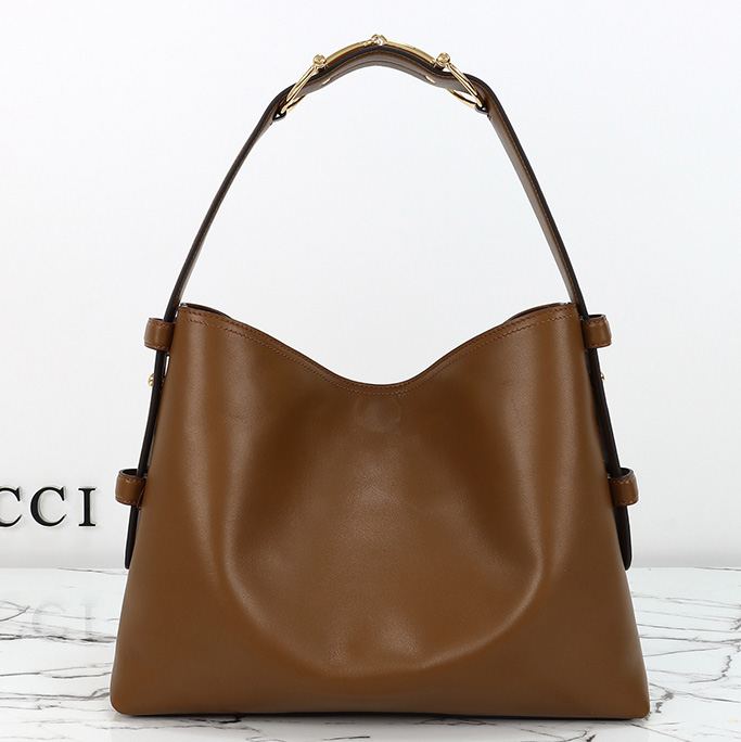 구찌 베아트릭스 라지 토트백 브라운 850546