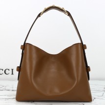 구찌 베아트릭스 라지 토트백 브라운 850546