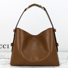 구찌 베아트릭스 라지 토트백 브라운 850546