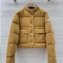 몽클레어 Essarts 코듀로이 다운 숏패딩 K20931A000215986022C J