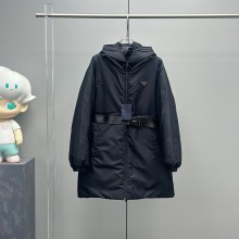 프라다 리나일론 개버딘 여성 다운 패딩 재킷 자켓 29Y955 +