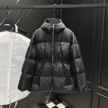 프라다 리나일론 블랙 패딩 다운 재킷 292214 1WQ8 J