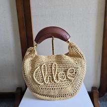 25FW 끌로에 토트백 베이지 CH25US902P08