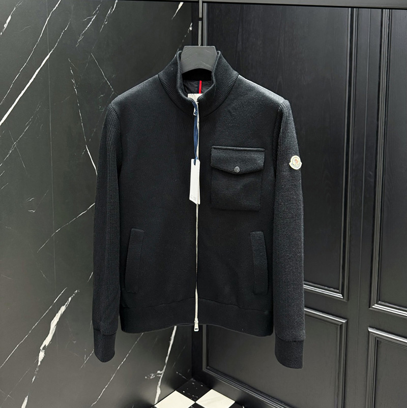 몽클레어 트리코 울 캐시미어 다운 패딩 집업 가디건 2컬러 J20919B00018M4281745  J