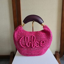 25FW 끌로에 토트백 핑크 CH25US902P08