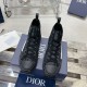 디올 오블리크 하이탑 스니커즈 블랙 남여공용 3SH126ZXX 969