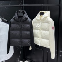 캐나다구스 패치워크 후드집업 다운 2컬러 6507W  J