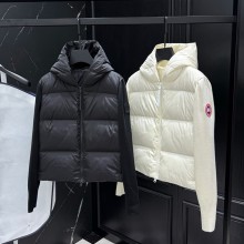 캐나다구스 패치워크 후드집업 다운 2컬러 6507W  J