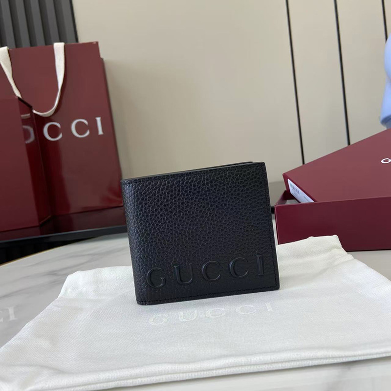 구찌 로고 엠보싱 반지갑 835119