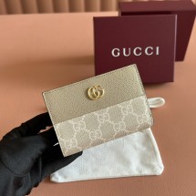 구찌 마몽 바이컬러 스몰 지갑 아이보리 841360