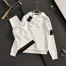 제냐 고품질 남성 후드티 상/하 세트 2컬러 01 F