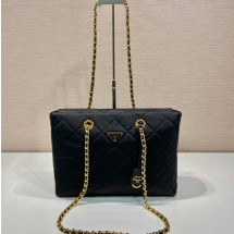 프라다 숄더백 리에디션 1995 리나일론 미디엄 블랙 1BG467