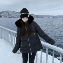 몽클레르 여성 숏 패딩 자켓 Laichefur 블랙 J20931A0017454AQE051  F