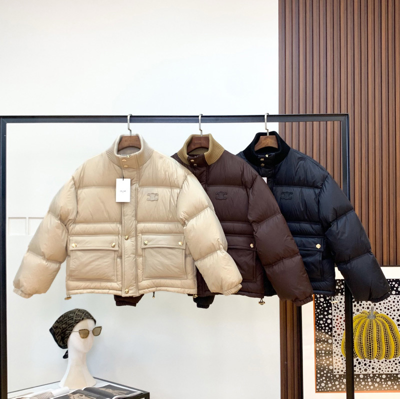 셀린느 25FW 트리오페 라이트 다운 재킷 패딩 3컬러 RV0VN0T69  J