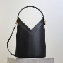 생로랑 가죽 소재 Y 탑 핸들 버킷 백 840891