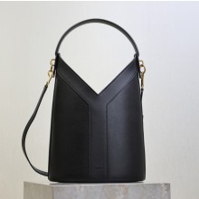 생로랑 가죽 소재 Y 탑 핸들 버킷 백 840891