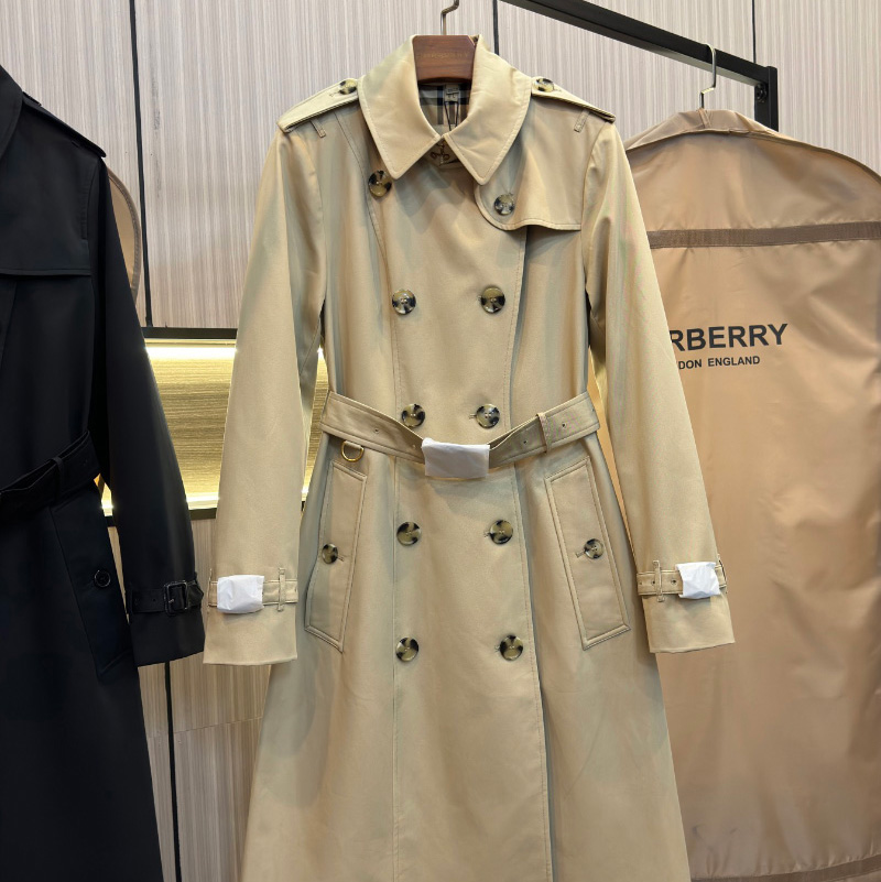 버버리 트렌치코트 롱 켄싱턴 헤리티지 허니 80794141
