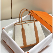 에르메스 가든 파티 아이보리 카멜 36