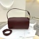 더로우 90s백 미니 토트백 버건디 W1281L614BRGNS