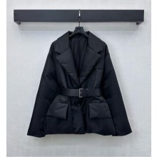 프라다 리사이클 나일론 다운 29D862