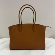 더로우 마를로 14 가죽 가방 브라운 W1800L72BLAN