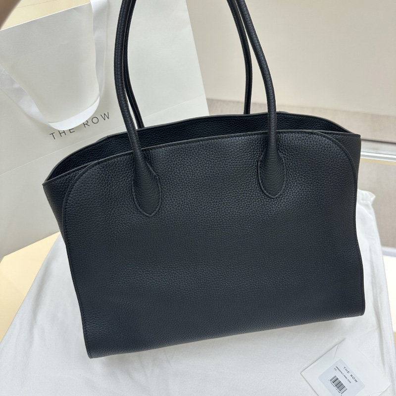 더로우 MARLO 14 레더 토트백 블랙 W1800L133DOK