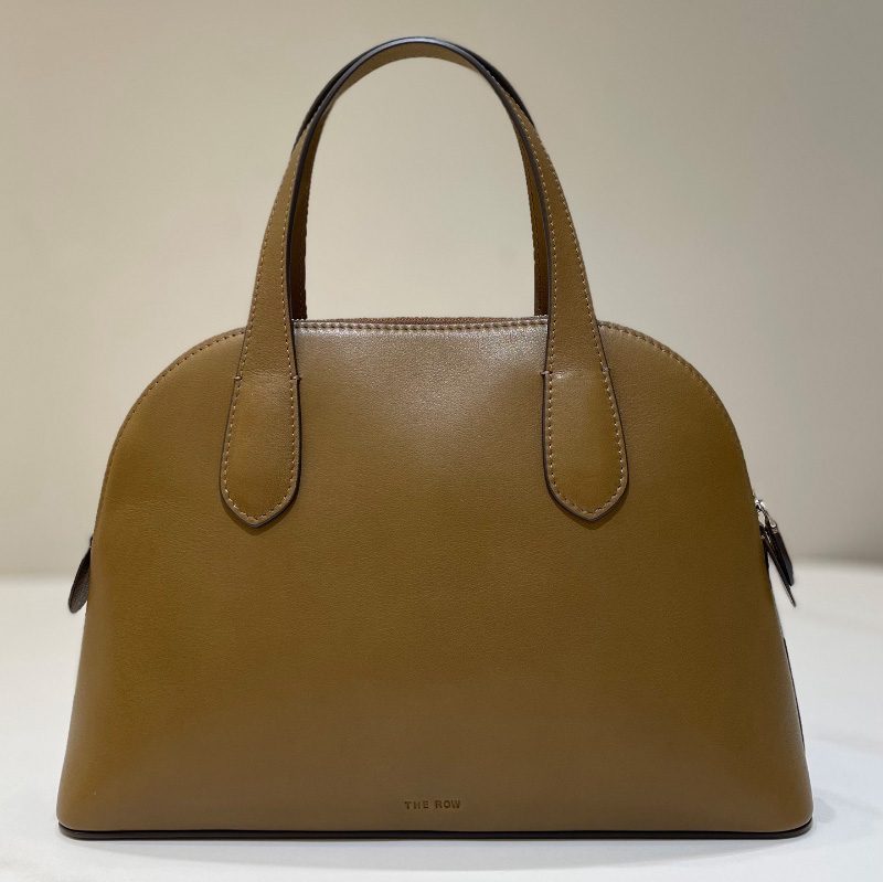 더로우 미디엄 잉그리드 가죽 백 딥 카멜 W1908L72DEOS