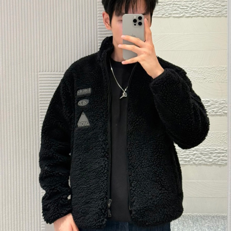 디올 앤 데상트 스키 플리스 블랙 613J405A0899   Y