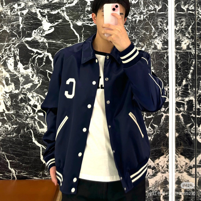 25SS 셀린느 봄버 자켓 남여공용 RV08U0550  D