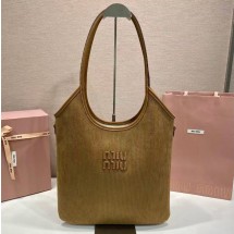 미우미우 아이비 스웨이드 백 5BG231