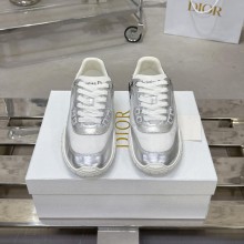 디올 SS26 여성 스니커즈 실버 KCK504SAC