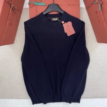 로로피아나 클래식 베이비 캐시미어 크루넥 남성 스웨터 3컬러 FAN1201  H