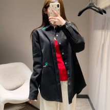디올 클로버 자수 오버셔츠 683d585a3044c986  H