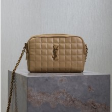 생로랑 26SS 카산드라 마틀라쎄 크로스백 카멜 764809