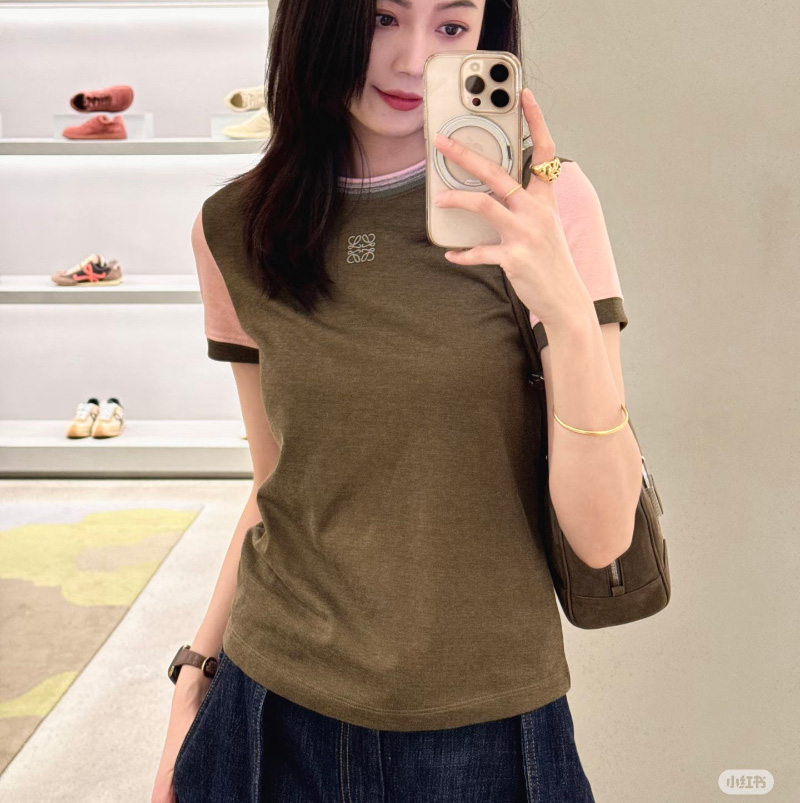 로에베 고품질 여성 반팔 22  H